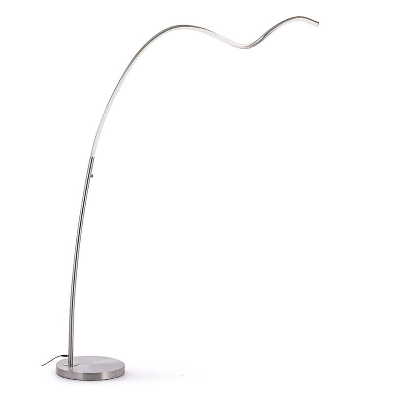 SPIRAL 78"H Dimmable LED Arc Floor Lamp On Sale Bed Bath & Beyond